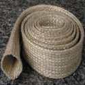 vermiculite coated fiberglass high temperature heat resistant sleeve wire cale hose protection