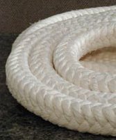 extreme high temperature heat flame resistant silica square braided rope