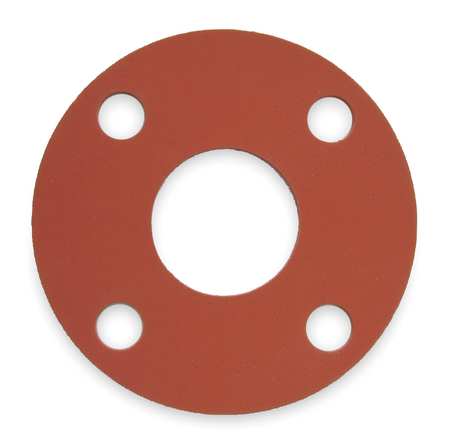 flange gasket neoprene viton epdm red-rubber ring full-face