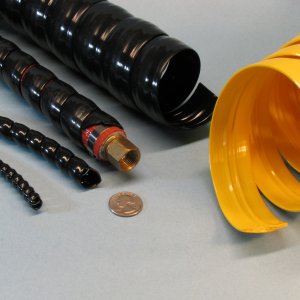 abrasion protection spiral wrap for cable wire hose protection