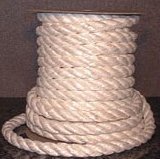 high temperature rope: heat and chemical resistant teflon coated fiberglass twisted rope