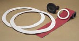 High temperature and heat resistant tacky cloth handhole gaskets