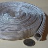 Very High Temperature Heat Resistant Treated Braided Fiberglass Sleeve Wire Cable Hose Protection